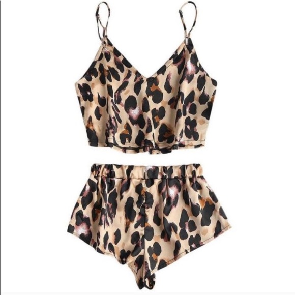 Leopard Pajama Set - Picture 1 of 3